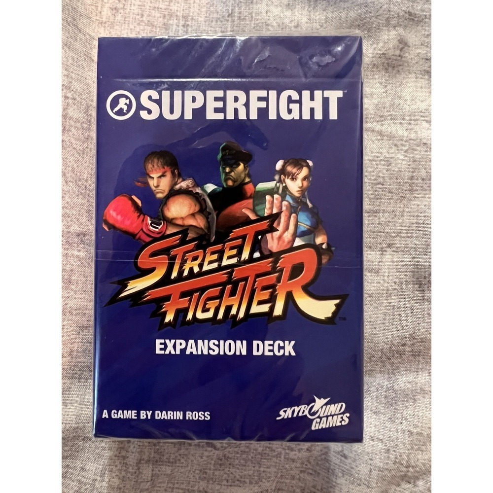Superfight  Streetfighter Expansion Brand New‎ Sealed Deck! Darin Ross Skybound